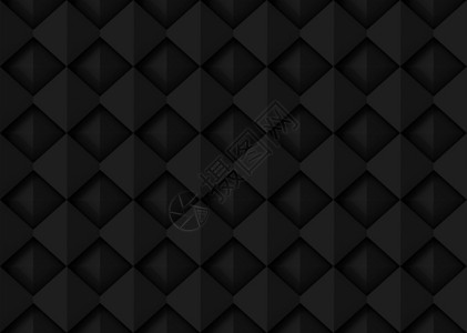 3d提供无缝黑暗方格艺术设计形状的墙壁布局背景多边形奢华网格图片