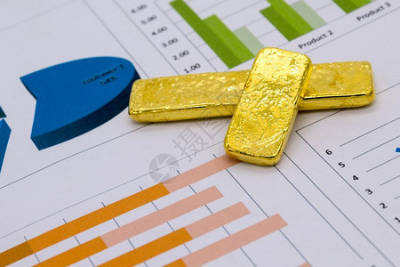 金条融黄对商业报告财务会计选择重点的金牛皮钱图片