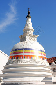 斯里兰卡一个历史悠久的佛教寺庙标志传统地建筑学图片