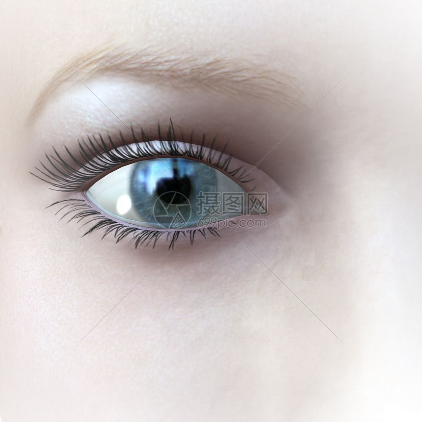 闪耀虹膜眼睛的数码转换皮肤图片