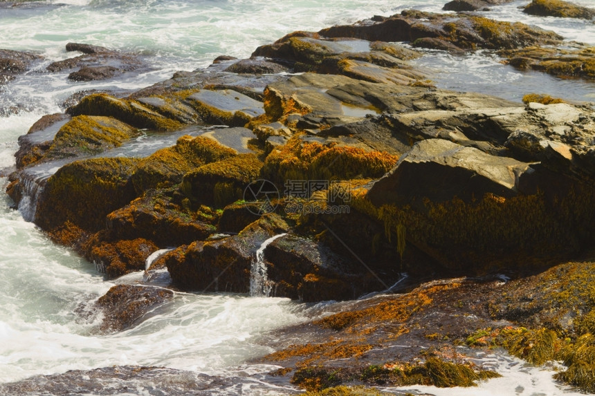 水大西洋岩石海岸崎岖不绝的大西洋之景摄影奥尔洛夫图片