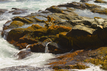 水大西洋岩石海岸崎岖不绝的大西洋之景摄影奥尔洛夫背景图片