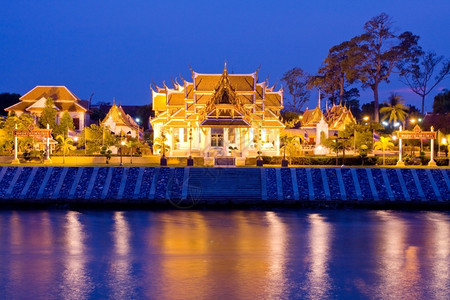 泰国Ayutthaya历史公园亚洲人目的地省图片