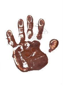 食物巧克力手印光谱棕色的图片