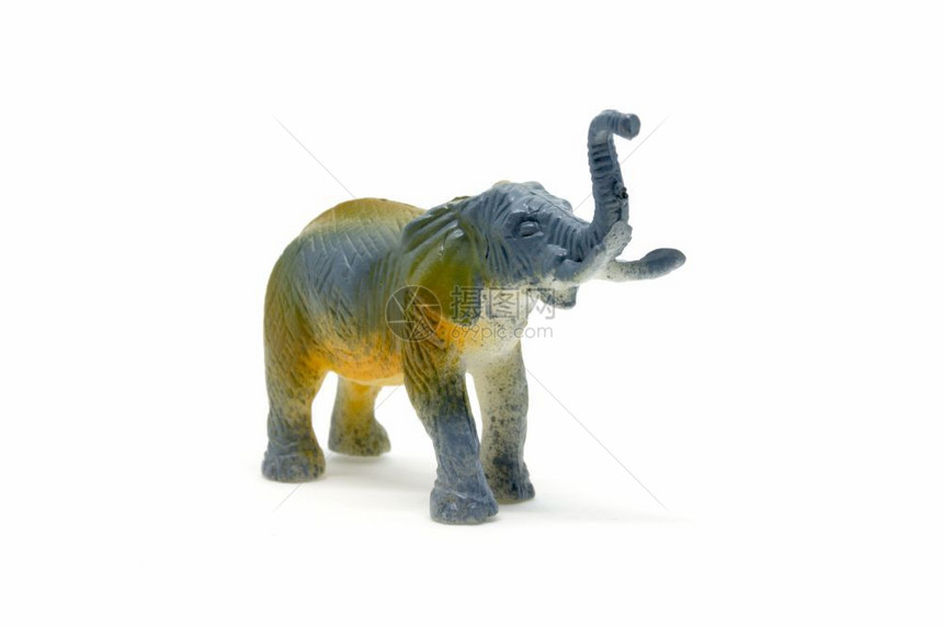 秤在白色背景上孤立的象形模型动物玩具塑料强的生活图片