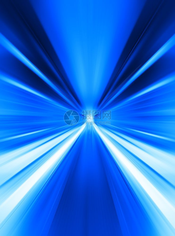 介绍蓝色的方向抽象传送隧道运动模糊背景蓝色抽象传送隧道运动模糊背景图片
