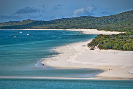 股海乐趣昆士兰Whitsunday群岛公园视图背景