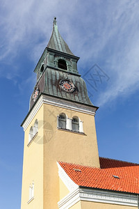 联合的欧洲丹麦斯卡根教堂镇图片