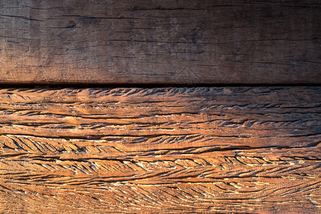 桌子木质背景旧棕色木质的表层有感棕色图片