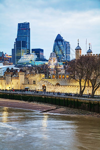 塔金融的建筑学伦敦市金融区晚上伦敦市金融区图片