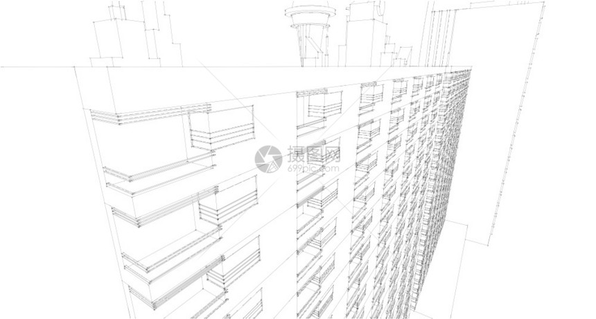 墙纸建筑图画摘要草插文几何学技术图片