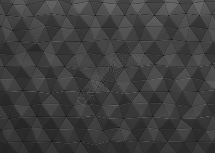 摘要黑色几何背景3d插图一二三黑暗的未来派装饰品图片