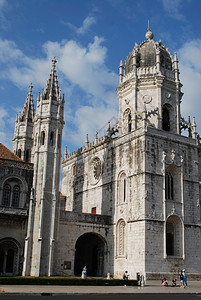 地标莫塞罗杰作葡萄牙里斯本的著名程碑式纪念奖章图片