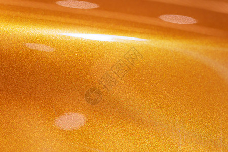 GOLD橙色棕金属汽车油漆表面壁纸背景修理手运输图片