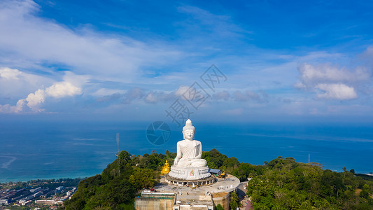 海佛斯历史天空大佛是普吉岛最重要受敬的地标之一位于普吉岛建造背景