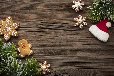 木制的休息圣诞快乐装饰设计器背景模板时间图片