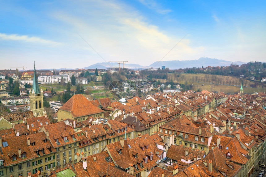 目的地建筑学伯尔尼老城瑞士欧洲首府中央图片