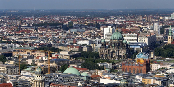 柏林城市全景图片