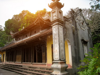 城市斯里兰卡地标越南HaiDuong越南东部传统建筑风格的寺庙图片