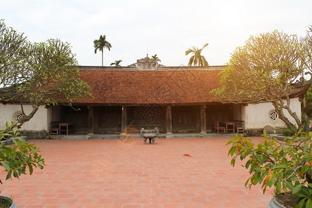 曼谷建筑的越南HaiDuong越南东部传统建筑风格的寺庙巴厘岛图片