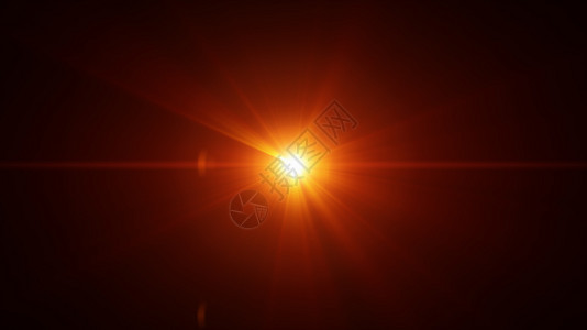 爆闪灯品牌显示美丽的光镜头照明弹在背景上爆破的光透照灯火花闪设计图片