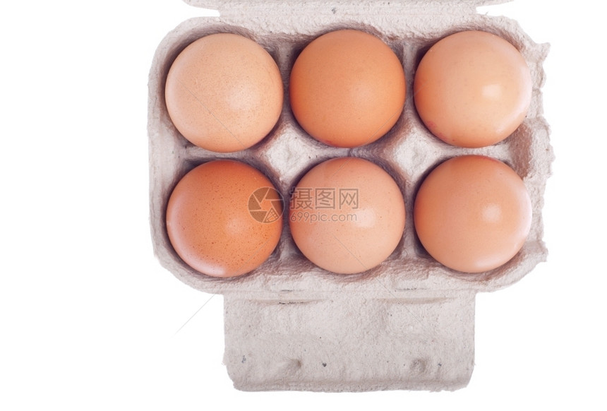 蛋托里的6个鸡蛋图片