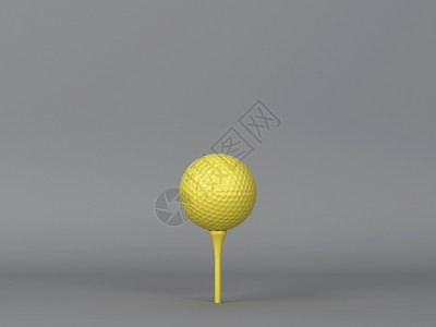 golfGolf球最小场景3d插图自然领域高尔夫球设计图片