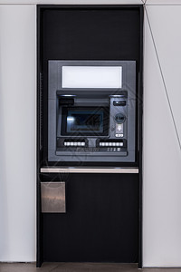 银行ATM机货币现金机提款用Atm信提取设计图片