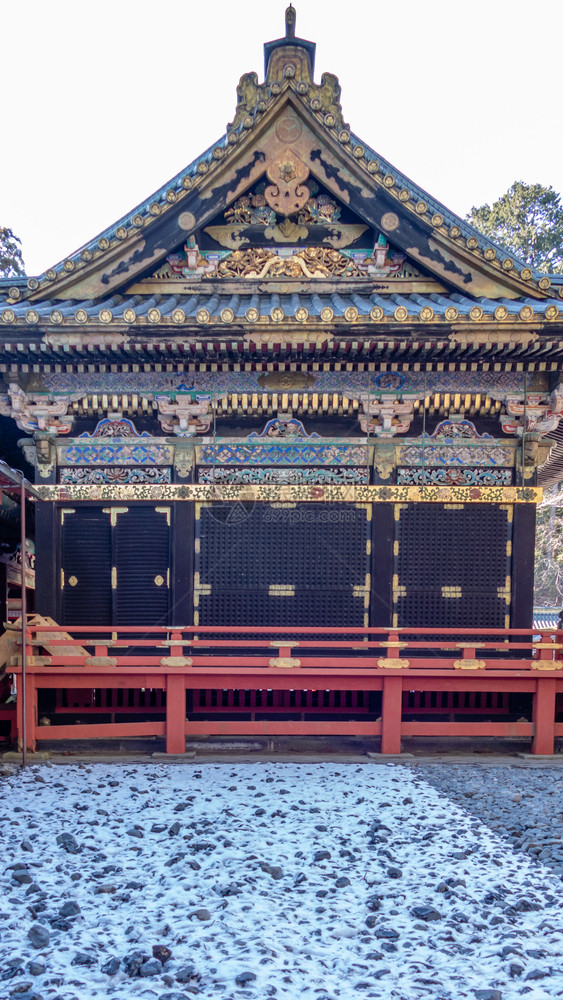 神道地点家康寺庙是德川幕府的创始人堂川易亚苏的终极安息之地东川浩宫图片