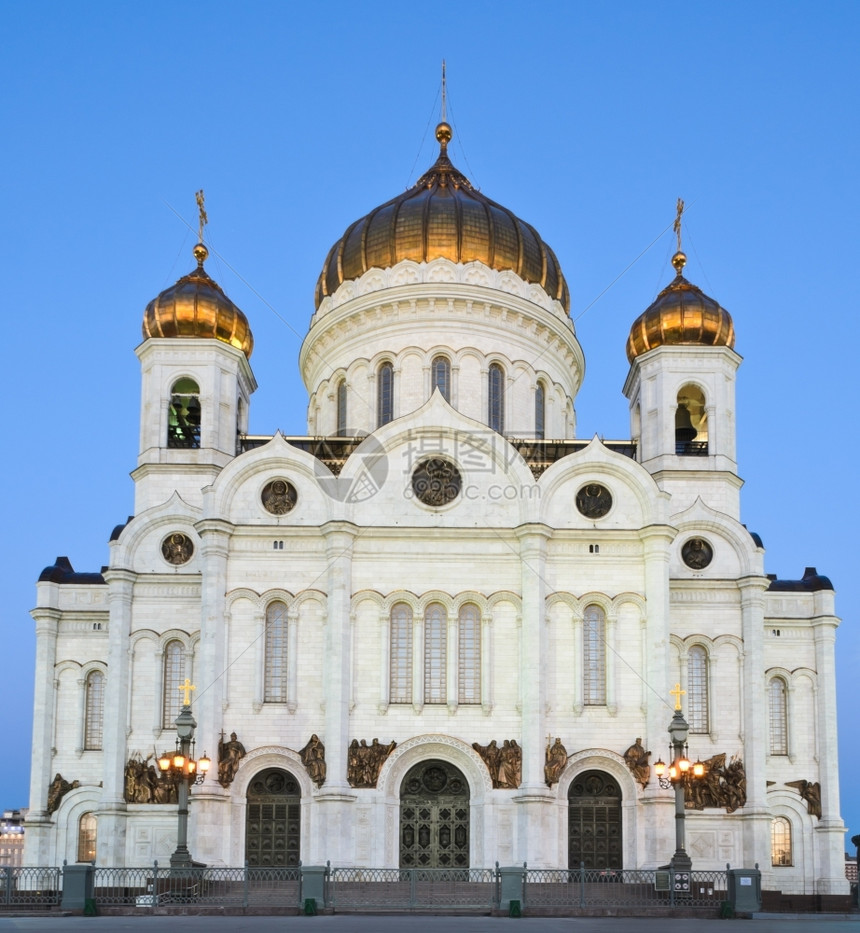 俄语白色的夏天罗斯莫科基督救主大教堂图片
