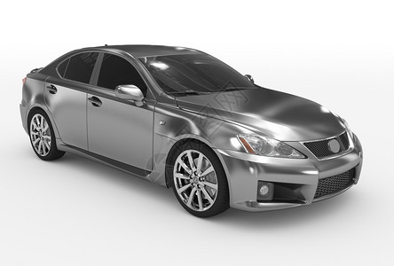 变暗白色的金属有色玻璃前右侧诉白色被隔离汽车前右侧视图3D车辆反思设计图片