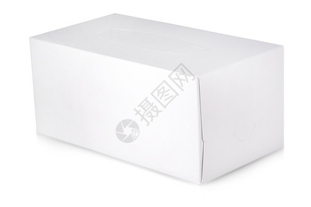 擤鼻涕健康关闭隔离在白色背景上的纸巾盒关闭隔离在白色背景上的纸巾盒白色餐设计图片