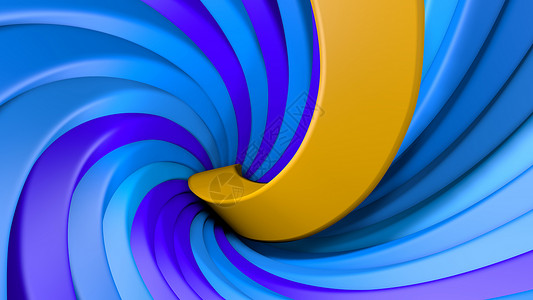 萨瓜罗同心和紫喷气机的背景在中心旋转和混合黄色喷气机从中心出来3D插图和紫喷气机在中心旋转和混合黄色喷气机从中心出来插图去丰富设计图片