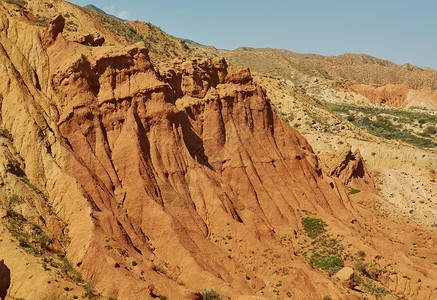 峡谷山丘图片