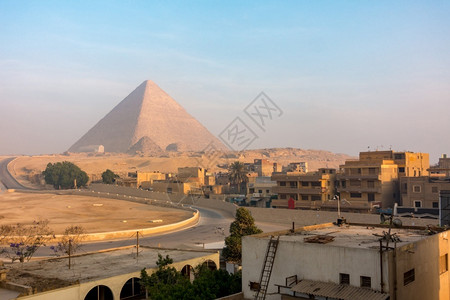 纪念碑旅游文化埃及吉萨的蓝色天空金字塔图片