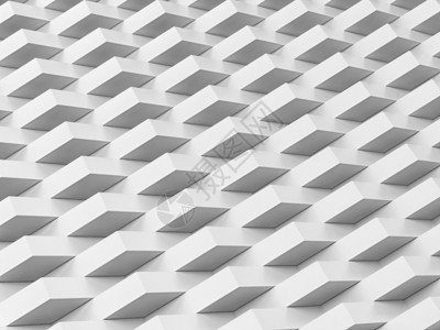 城市的现代房间摘要白几何背景3d插图图片