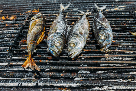 碳烤鱼类图片