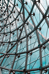 现代玻璃建筑结构详细图象SM工业的高梁背景图片