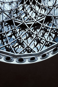 材料细节现代玻璃建筑结构详细图象SM技术图片