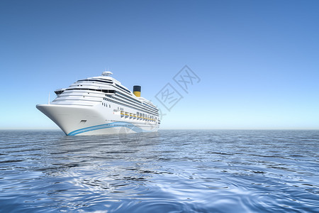 加勒比邮轮海游艇假期美观洋船的景象设计图片