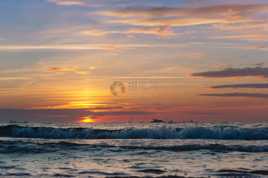 美丽的夕阳落日图片