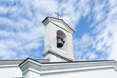 小钟塔乡村教堂一号的钟声宗老的图片