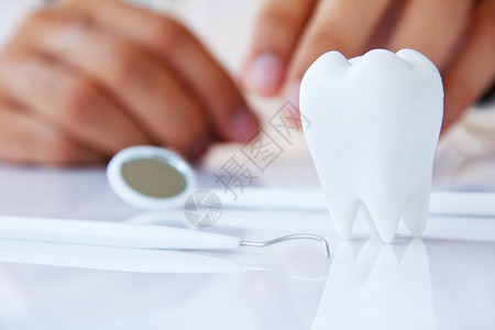 保护牙齿概念图片