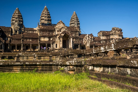 高棉文化柬埔寨暹粒的吴哥寺庙宗教图片
