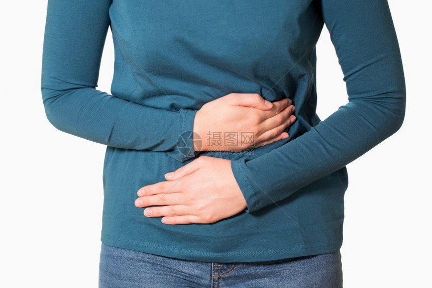 近距离女受胃痛折磨的近身妇女二十多岁腹部漏洞图片