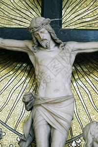 萨格勒布圣十字山献给母玛利亚的公堂欧洲伯拉罕克罗地背景图片