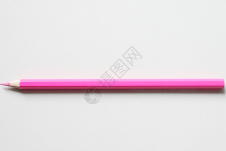 一支粉色铅笔背景图片