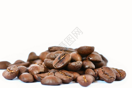烤焦的咖啡豆背景图片