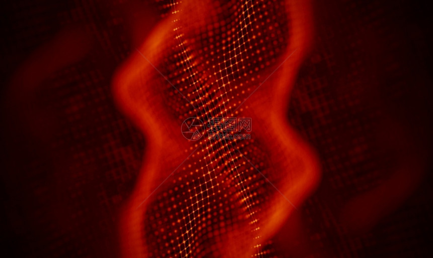 连通摘要黑色几何背景连接结构科学背景未来技术HUD元素连接点和线大数据和商业抽象红色几何背景连接结构科学背景未来技术HUD图片