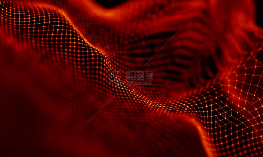 控制论的网蓝色摘要黑几何背景连接结构科学背景未来技术HUD元素连接点和线大数据和商业抽象红色几何背景连接结构科学背景未来技图片